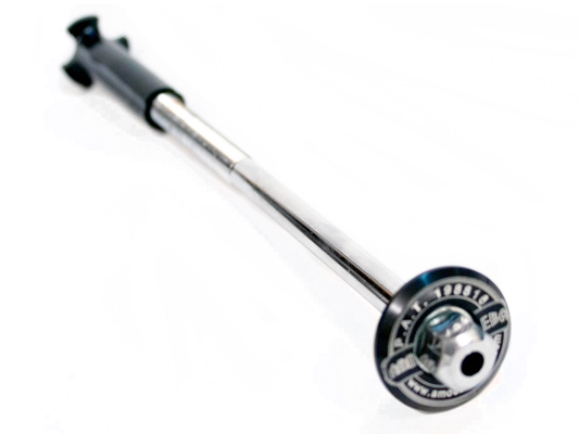 AMOEBA Hollow Stem Lock, black, 1 1/8 in