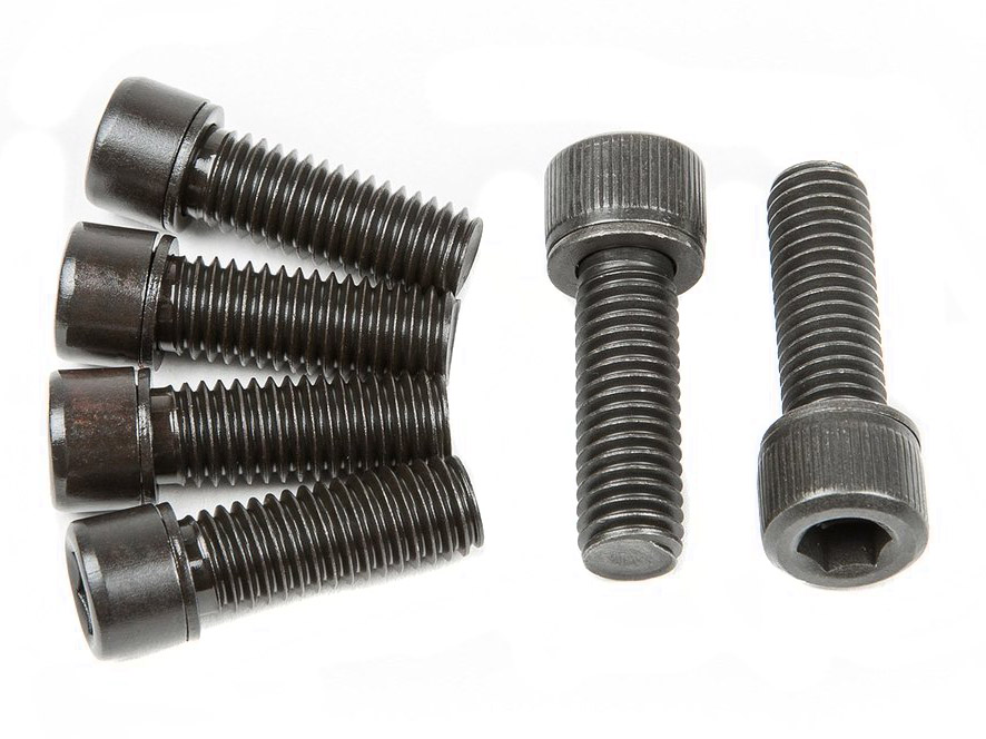 BSD Stem Bolts, black, M8 x 1.25 x 25 mm