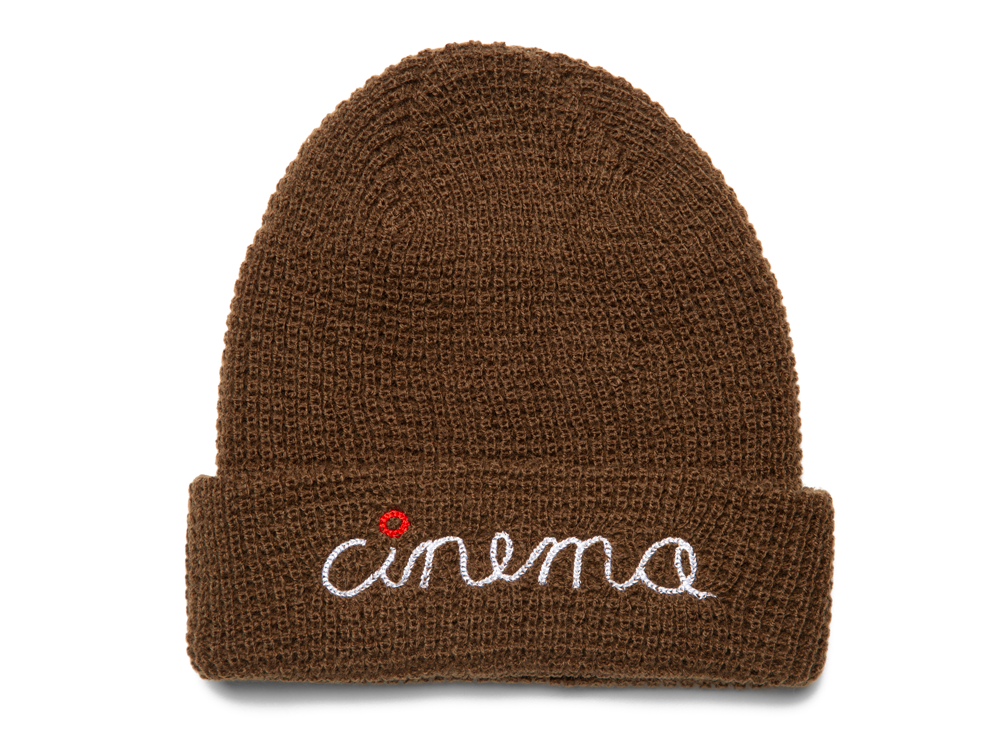 Cinema Stitch Script Waffle Beanie – additional product view