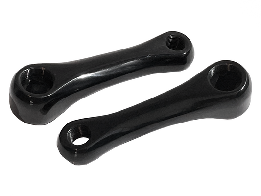 DRS Pro Unicycle Crank Arms – Silver / 127 mm Square Taper