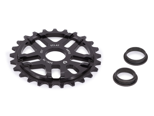 Éclat Abyss Front Sprocket – Polished / 25t