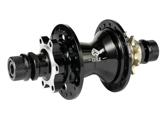 Éclat Exile Disc CS Rear Cassette Hub – Polished