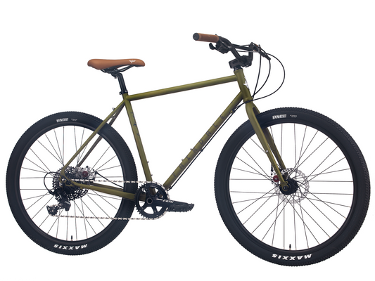 Fairdale 27.5" Weekender Nomad MX Bike – Matt Army Green / Wh: 27.5" - Tt: 22"