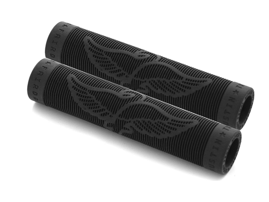 FAIRDALE Swan Logo grips, black, 133 x 30 mm