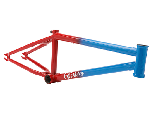 Fit Bike Co. AM 18 BMX Frame - Blue Red Fade