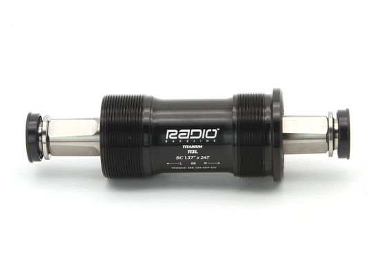 Radio Raceline Square Taper Titanium Euro BB Set – additional product view