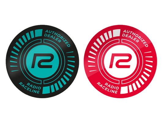 Radio Raceline Authorised Dealer Sticker Pack – additional product view