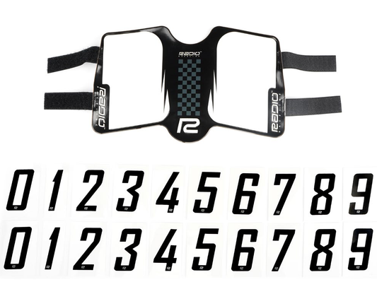 RADIO RACELINE Side Number Plate