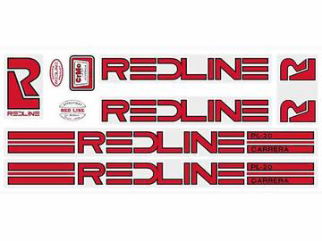 Redline Retro PL20 Carrera Frame Decal Set – additional product view