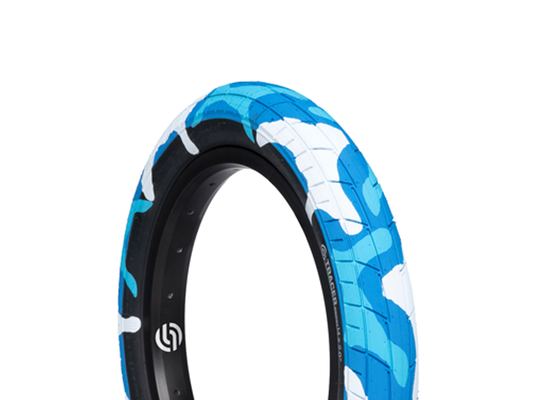 Salt Tracer 14" BMX Tyre - Blue Camo