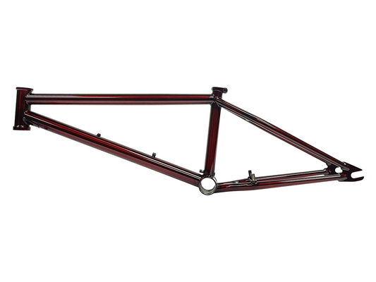 S&M C.C.R. (Clint Reynolds) 14 mm Dropout Frame – Matt Black / Wh: 20" - Tt: 21.5"