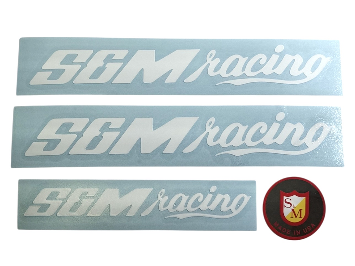 S&M Racing Bar Sticker Pack – additional product view
