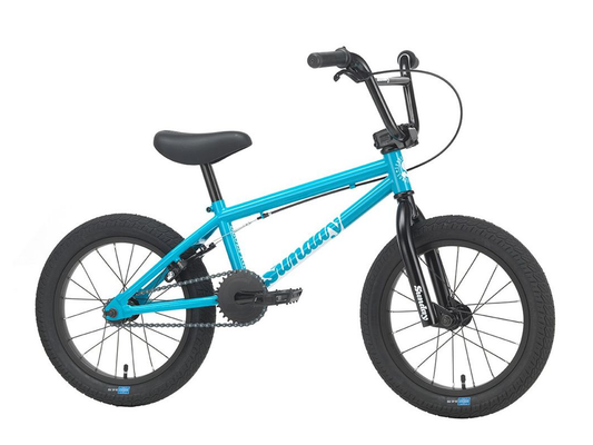 Sunday Blueprint 16" BMX Bike (2025–2026) - Ocean Blue 15.5" tt