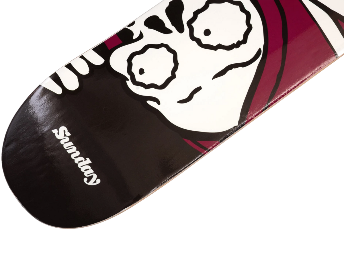 Sunday Creepy Sweeper Skateboard Deck
