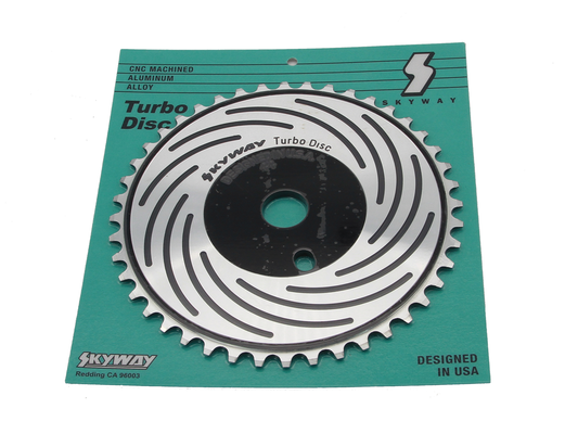 Skyway Turbo Disc Front Sprocket – White