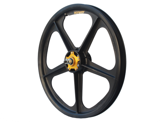 Skyway TUFF Graphite Gold Rivet 20" Wheel Set – additional product view