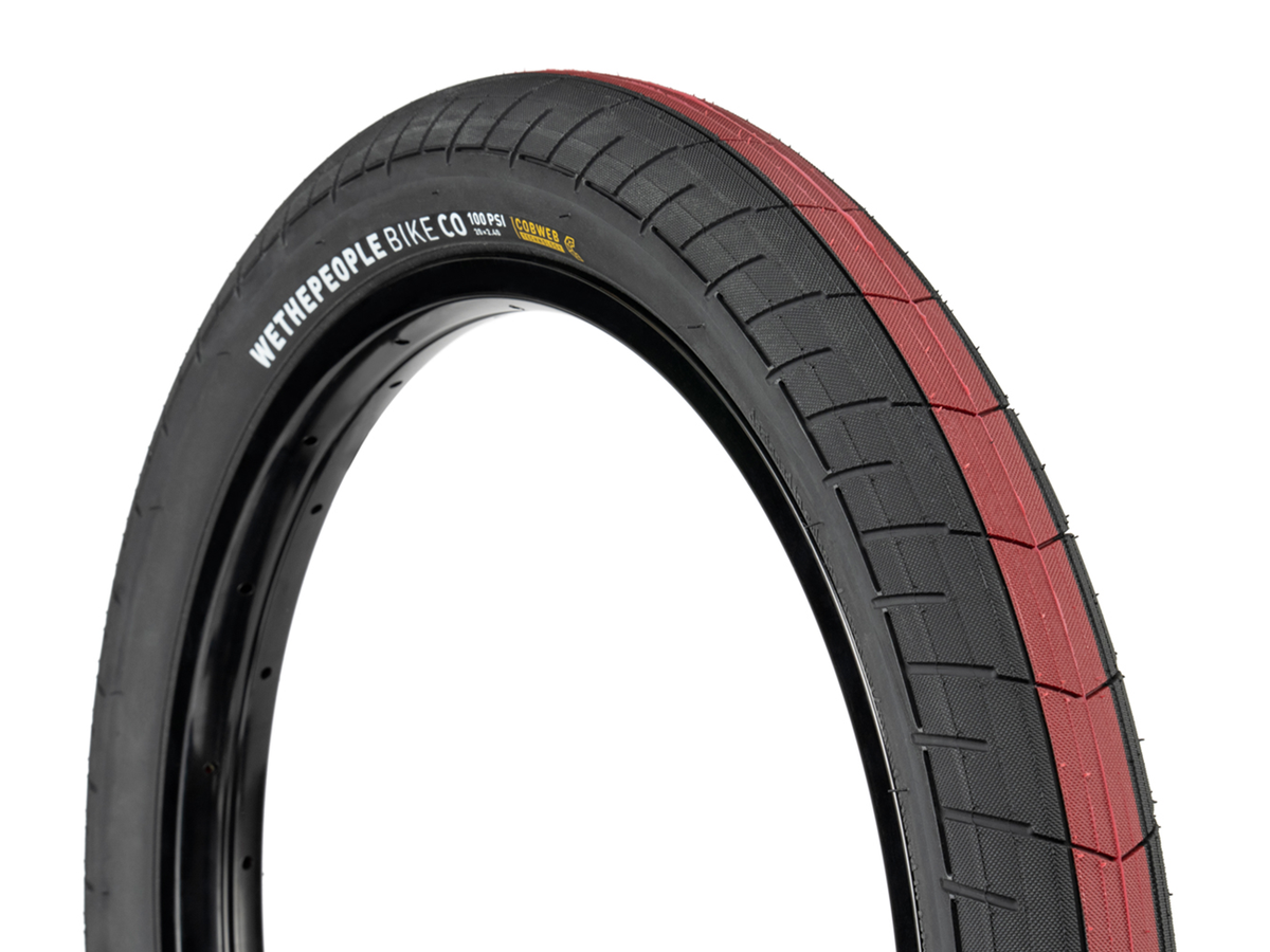 Wethepeople Activate 20 x 2.4 120 TPI - Black/Red Stripe
