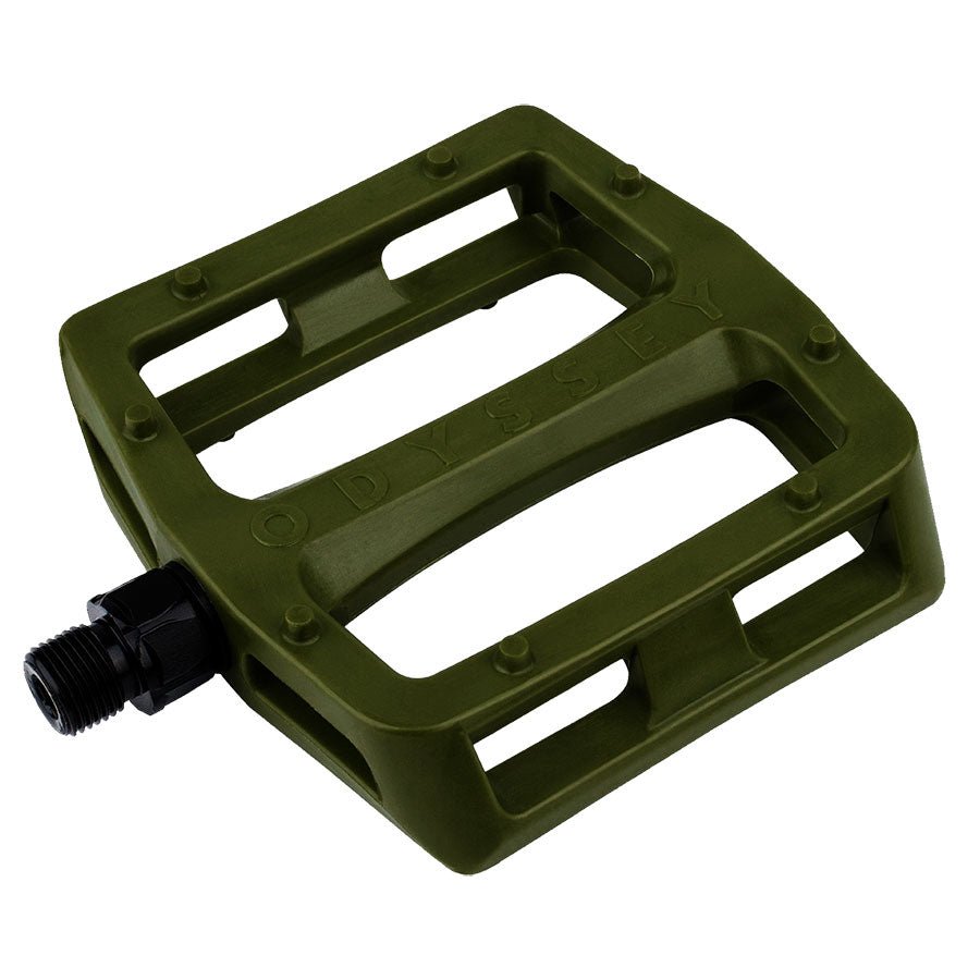 Odyssey Grandstand V2 Pedals - Plastic (Tom Dugan Signature) | Buy now at Blue Groove BMX Shop
