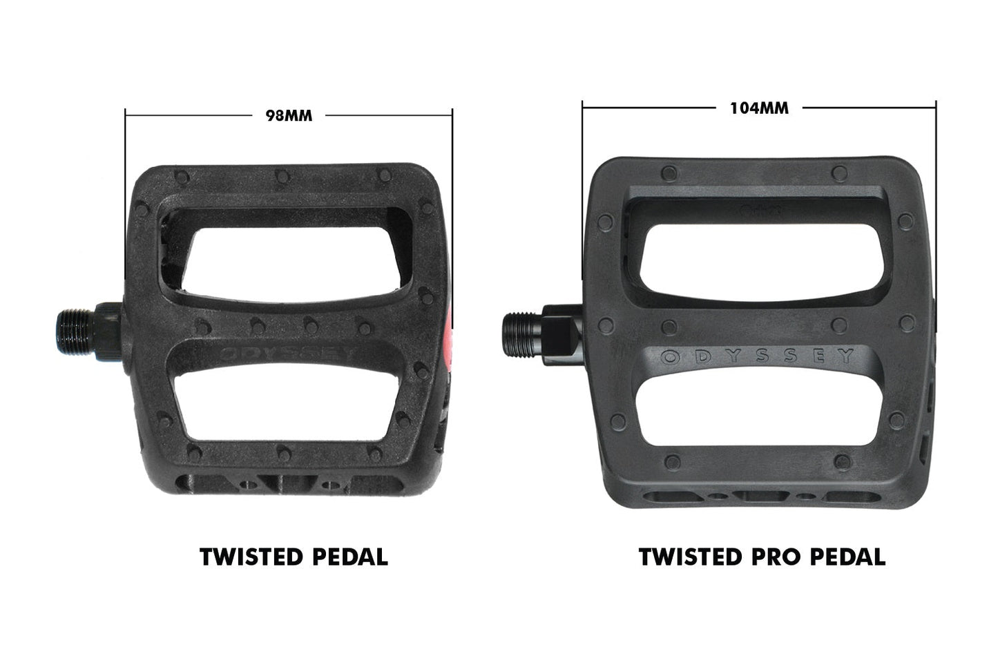 Odyssey Twisted Pro Pedals | Buy now at Blue Groove BMX Shop