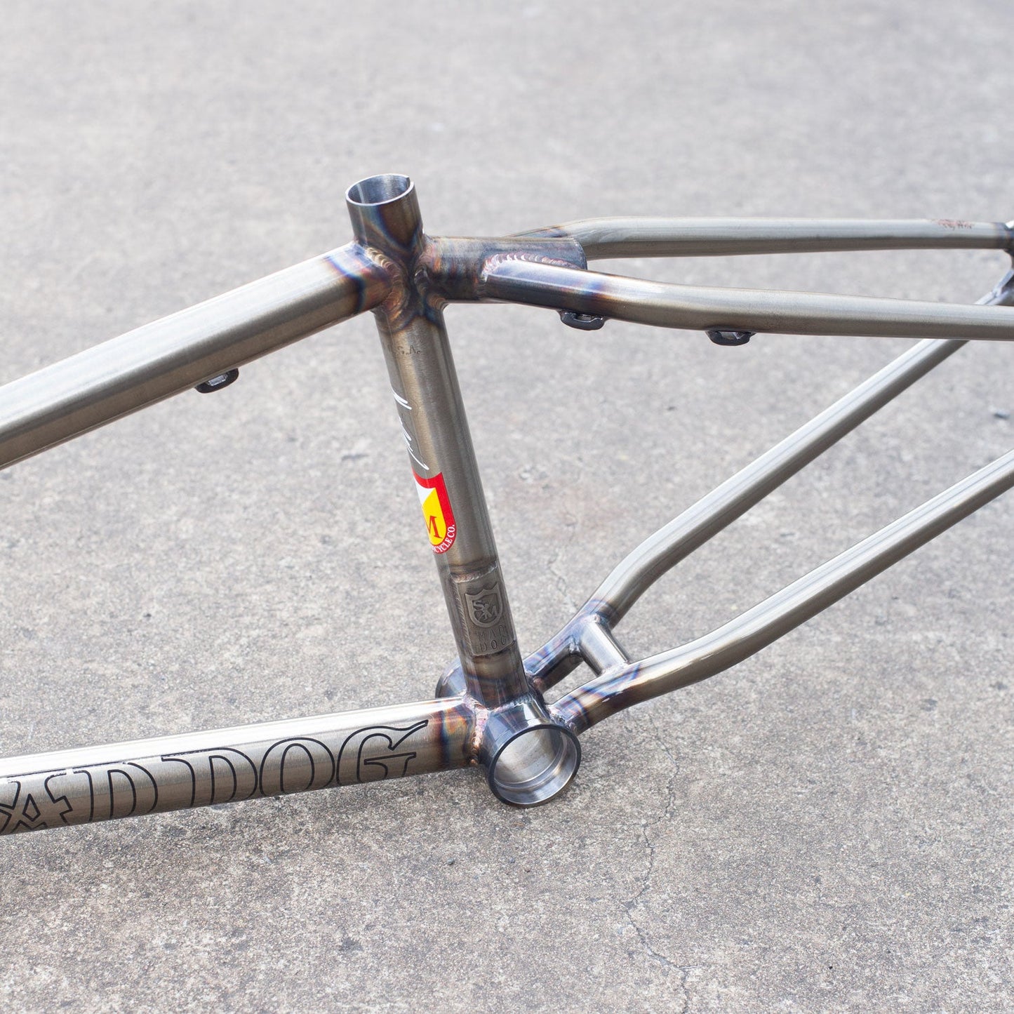 S&M Mad Dog 22" Wheels Frame (Chris Moeller Signature) | Buy now at Blue Groove BMX Shop