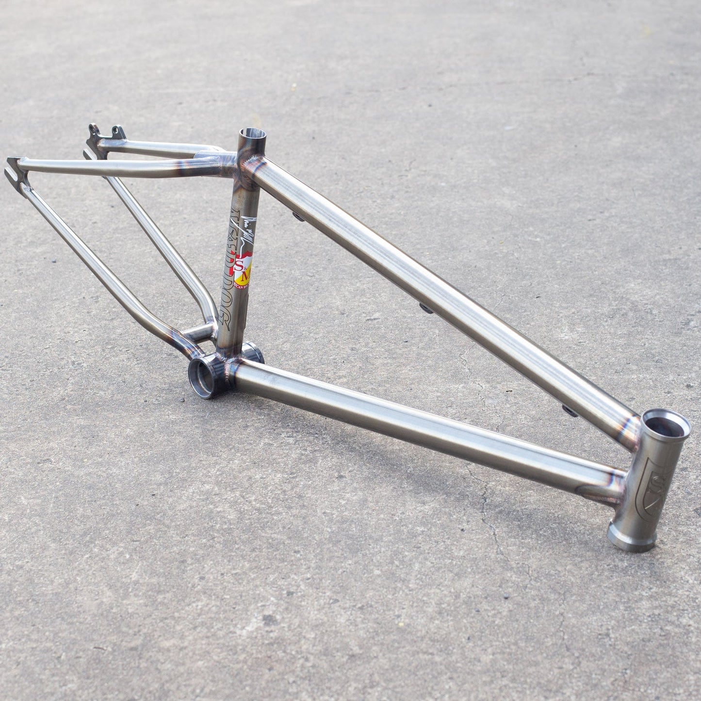 S&M Mad Dog 22" Wheels Frame (Chris Moeller Signature) | Buy now at Blue Groove BMX Shop