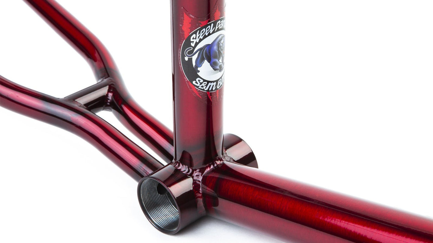 S&M Steel Panther Frame | Buy now at Blue Groove BMX Shop