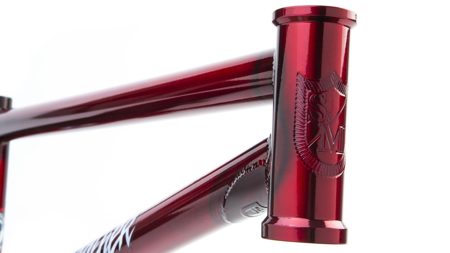 S&M Steel Panther Frame | Buy now at Blue Groove BMX Shop