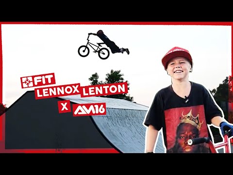 Lennox Lenny Lenton riding BMX