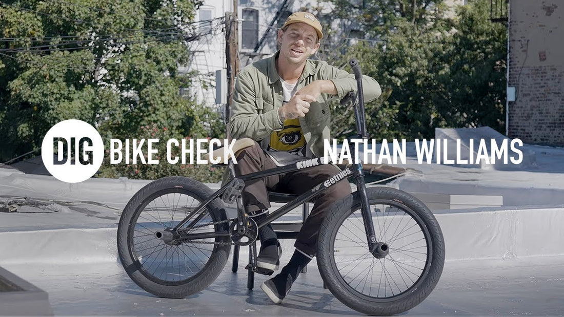 Nathan Williams riding BMX