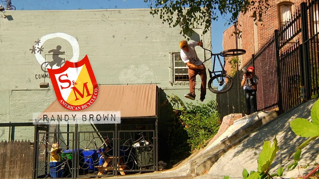 Randy Brown riding BMX for S&M