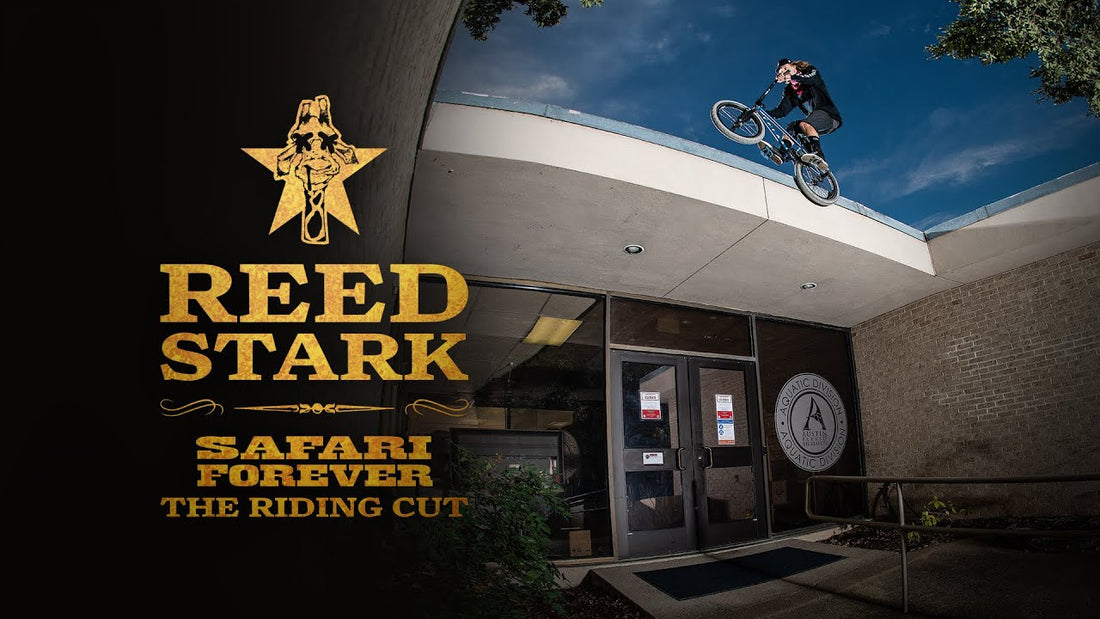 Reed Stark riding in Safari Forever