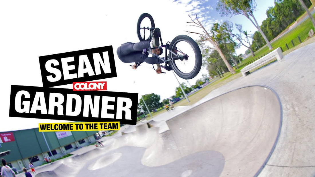 Sean Gardner riding BMX for Colony
