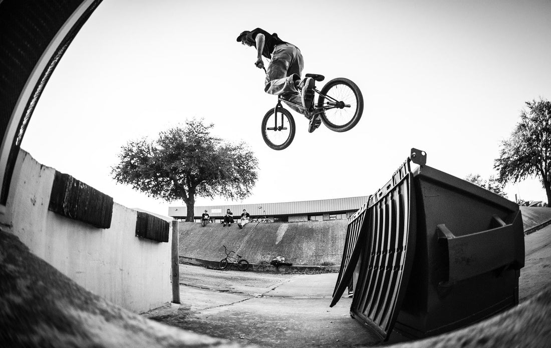 Tam Roulston riding street for BSD