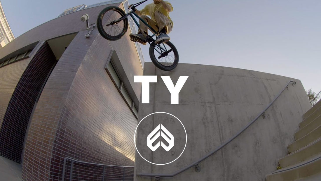 Ty Morrow riding BMX for Eclat
