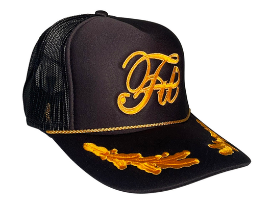 FITBIKECO High Crowns Captains Trucker Cap