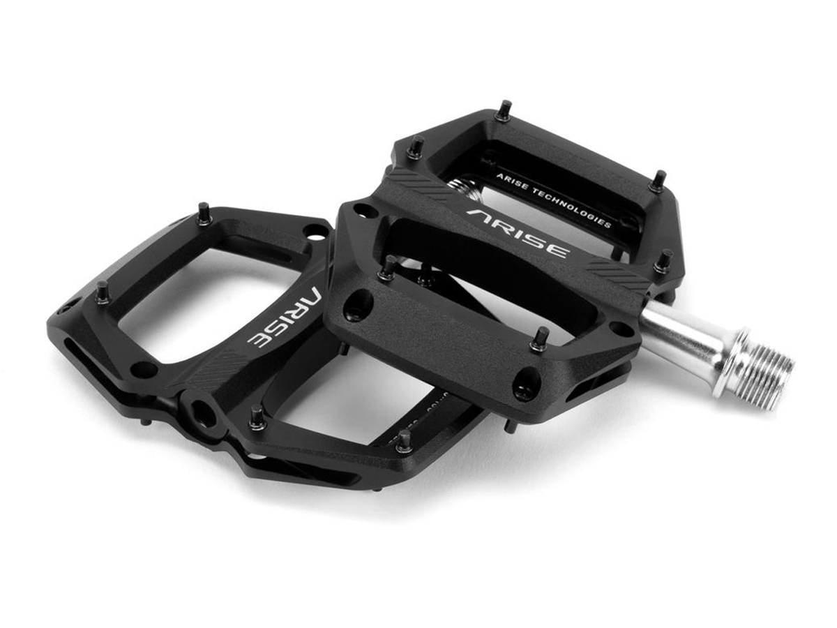 ARISE Helium Expert pedals, black, 9/16-inch spindle