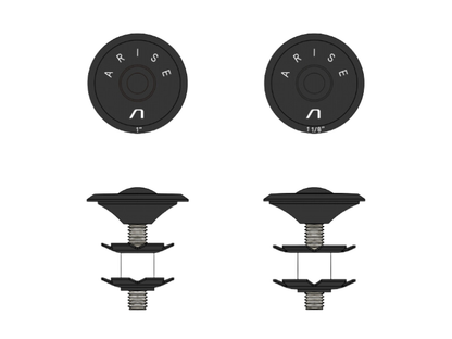 ARISE Crystal Fork Star Nut Cap & Bolt