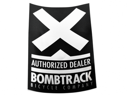 BOMBTRACK Authorised Dealer Sticker