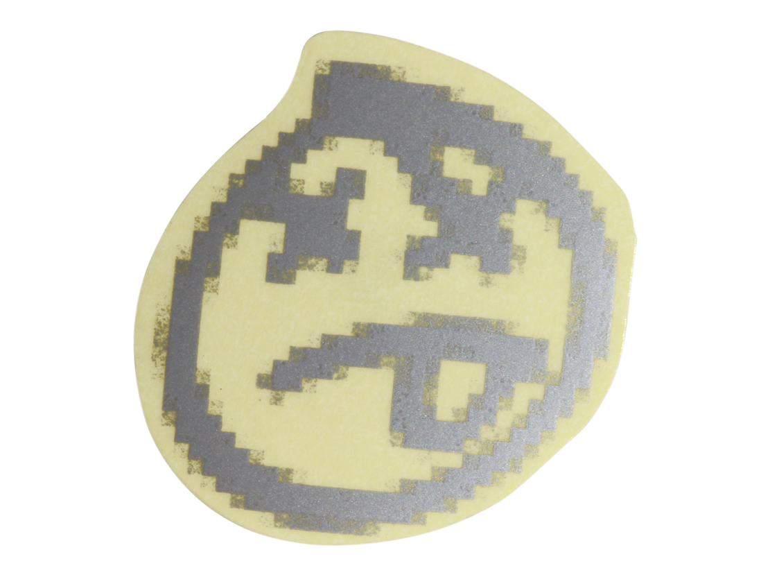 BSD Sticker – White / 70 mm X 60 mm
