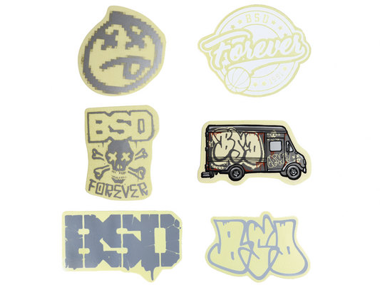 BSD Sticker – Grey / 60 mm X 60 mm