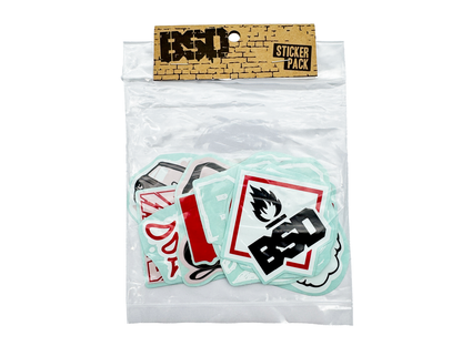 BSD BMX Sticker Kit - 10 Pack