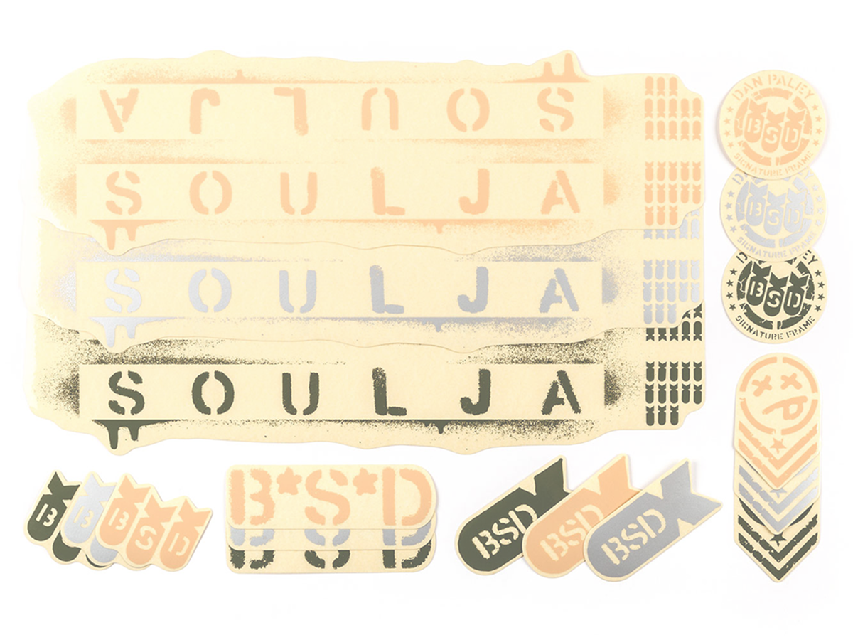 BSD Soulja Frame 2019 Decal Set