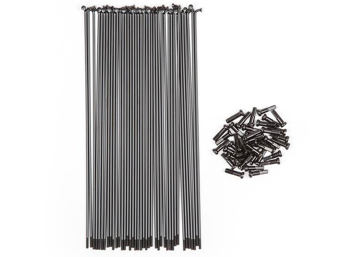 BSD Butted Spokes & Nipples – 190 mm 14 g