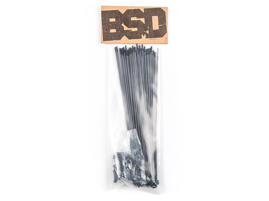 BSD Butted Spokes & Nipples – 186 mm 14 g
