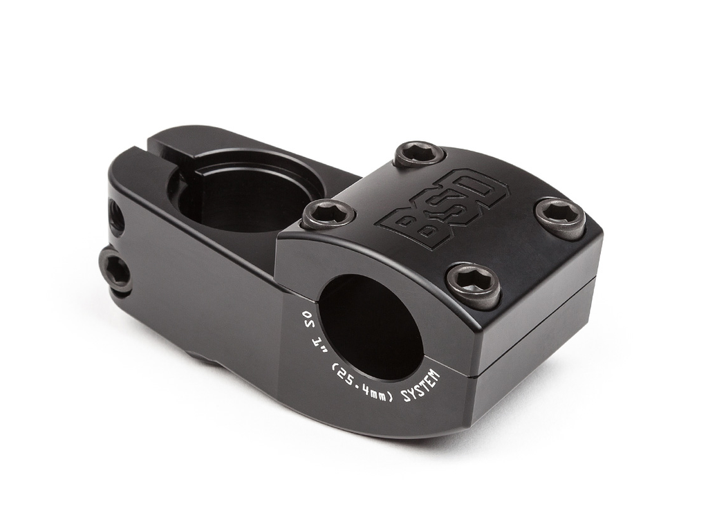 BSD Stacked Top Load Stem - Black OS 25.4 mm Clamp