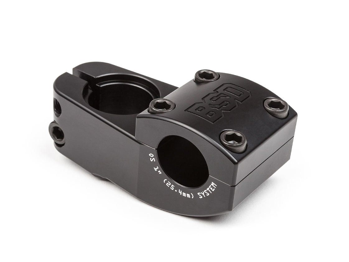 BSD Stacked Top Load Stem - Black OS 25.4 mm Clamp