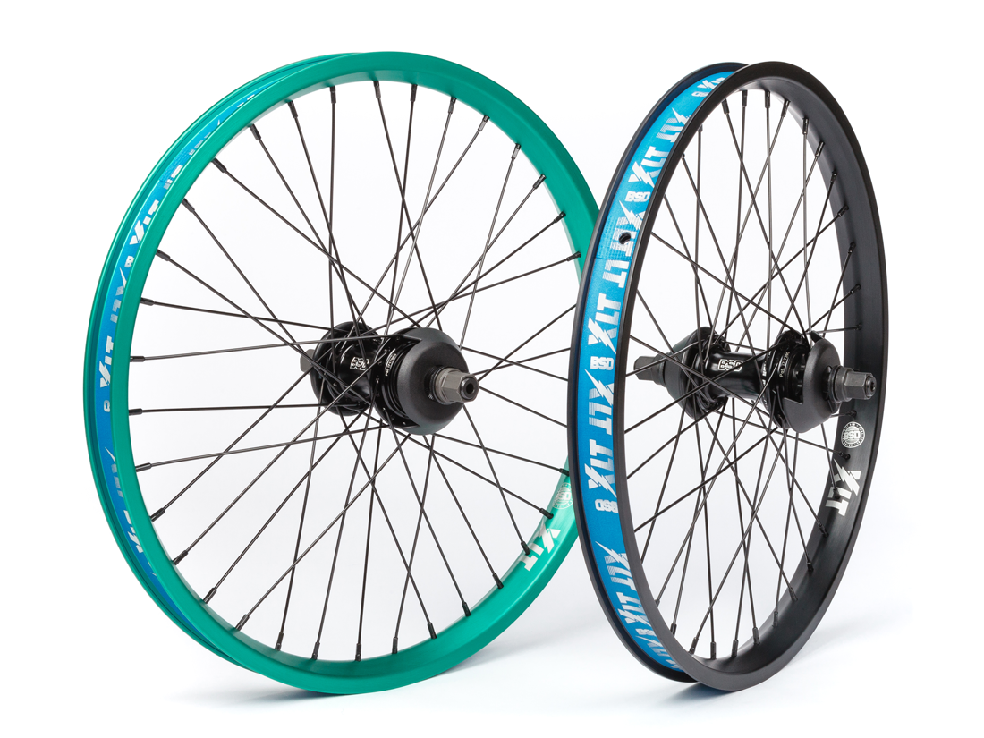 BSD XLT / Revolution Rear Wheel – Teal / RHD
