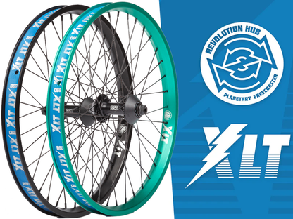 BSD XLT / Front Street Pro Front Wheel – Black