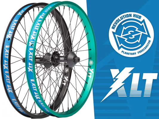 BSD XLT / Front Street Pro Front Wheel – Black