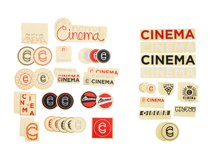 Cinema Assorted Sticker Pack